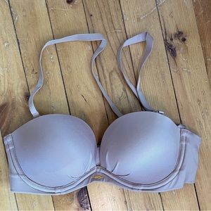 Victoria’s Secret Fabulous by Victoria Beige Strapless Bra size 34B